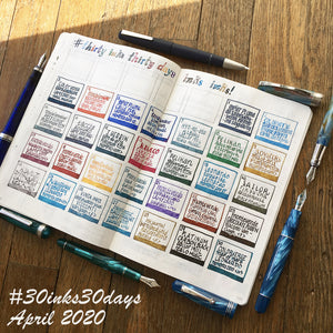 #30inks30days - April 2020