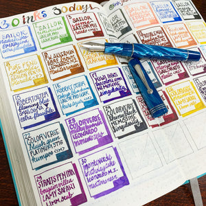 November 2020 #30inks30days challenge recap