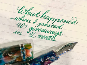 TIL: What happened when I posted 40+ Instagram giveaways in 2 months