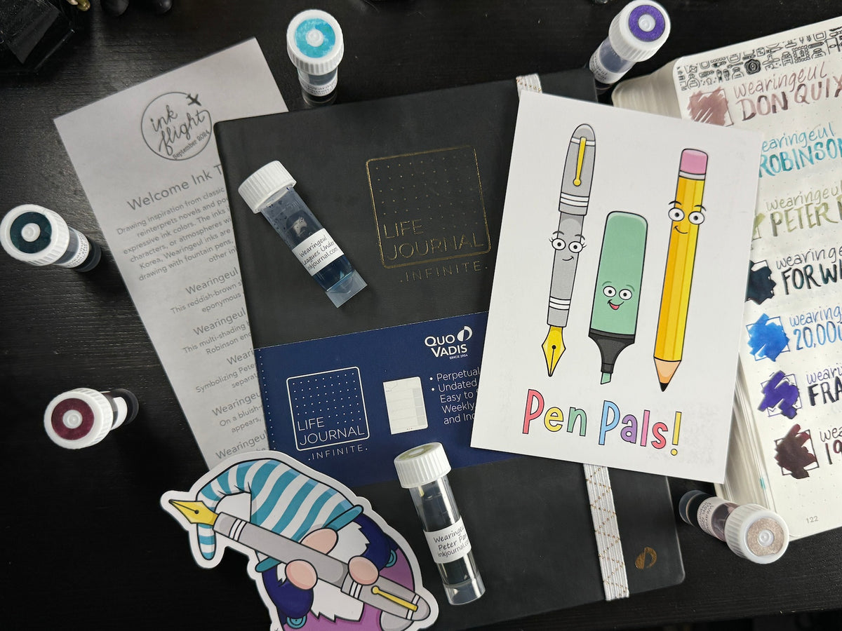 September Ink Ink Flight #92 Reveal, September 2024 – inkjournal