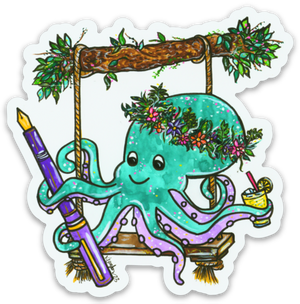 Spring Inktopus Sticker