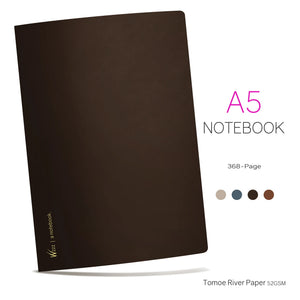 Wonderland222 2025 Edition A5 Notebook with 52gsm Tomoegawa Tomoe River Paper, 368 pages