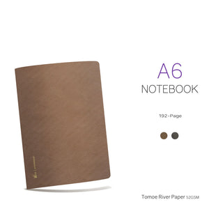 Wonderland222 2025 Edition A6 Notebook with 52gsm Tomoegawa Tomoe River Paper, 96 pages
