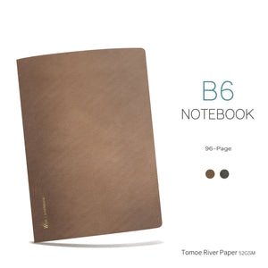 Wonderland222 2025 Edition B6 Notebook with 52gsm Tomoegawa Tomoe River Paper, 96 pages