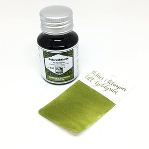 Rohrer & Klingner Alt-Goldgrun Green Bottled Ink 50ml