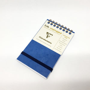 Clairefontaine Wirebound Reporter Pad with Elastic Closure - 60 Sheets
