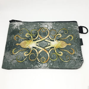 Rickshaw Bags x InkJournal Exclusive Inktopus A5 Journal Zip Pouch - Cephalopod Grey