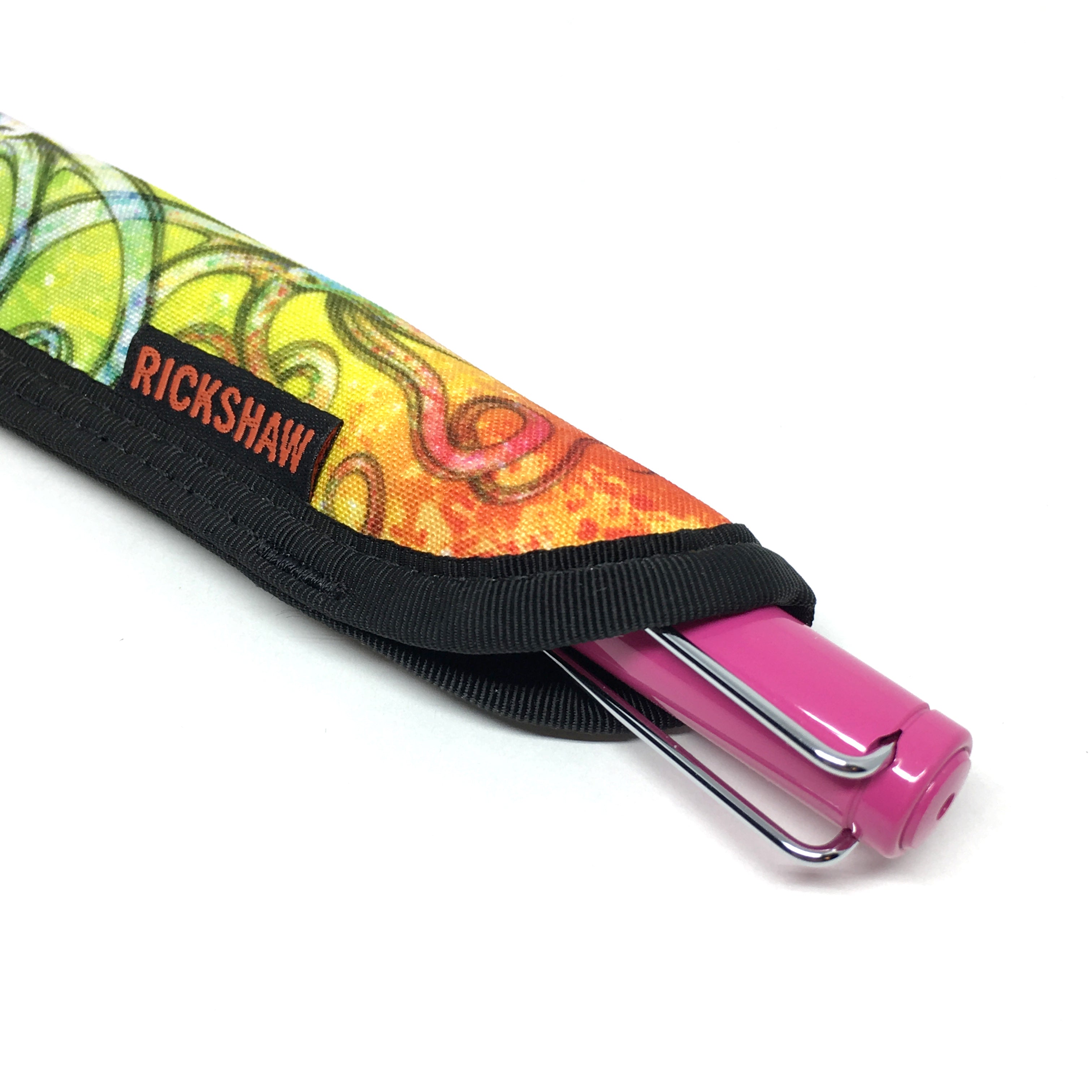 Rickshaw Bags x InkJournal Exclusive Inktopus Solo Pen Sleeve - Sorbet Squid